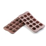 FORMA-ROSE-PARA-CHOCOLATE-DE-SILICONE-MARRON-SILIKOMART