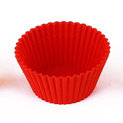 Forma Cuo Cakes de Silicone Vermelha Silikomart