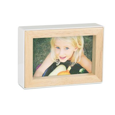 Porta Retrato Fotoblock 10X15 cm Branco Umbra