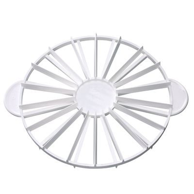 Fatiador de Bolo em Pedaços de Plástico Branco Dr Oetker