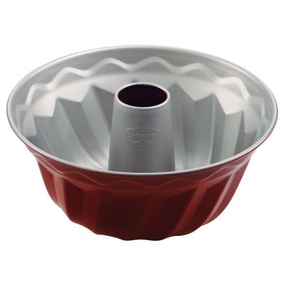 Forma Gugelhupf Back-Liebe Bicolor Antiaderente 22 cm Vinho e Cinza Dr Oetker