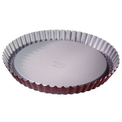 Forma para Torta Back-Liebe Bicolor Antiaderente 28 cm Vinho e Cinza Dr Oetker