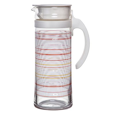 Jarra com Tampa 1,3 Litros Motion Red Vermelho Ocean