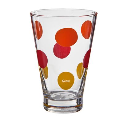 Copos Altos Summer Dots 435 ml 6 Peças Ocean