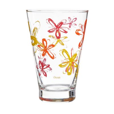Copos Altos Summer Daises 435 ml 6 Peças Ocean