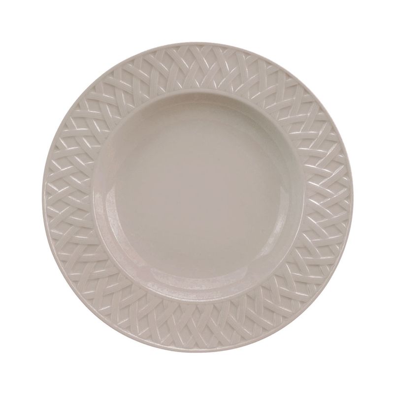 Prato-Sobremesa-Limoge-Philippe-Deshoulieres-220-mm-Louisiane-Taupe-6-Pecas