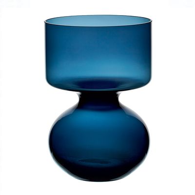 Vaso Ambrosia 33 cm Azul Vetri Delle Venezie Vidivi