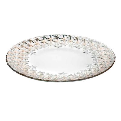 Prato Fascia Galassia 35 cm Prata Vetri Delle Venezie Vidivi