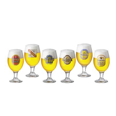 Conjunto Taças Cerveja Roma Happy Hour 400 ml 6 Peças Ruvolo