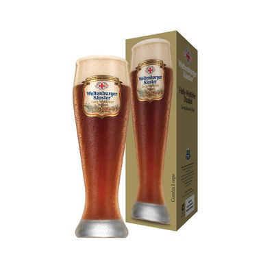 Copo Cerveja Hefe Weissbier Dunkel 670Ml Weltenburger Kloster Ruvolo