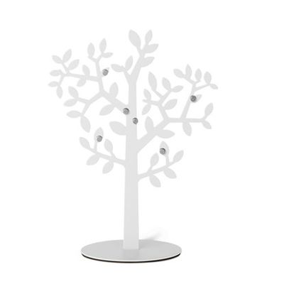 Porta Retrato e Porta Jóias Acessórios Mini Laurel Branco Umbra