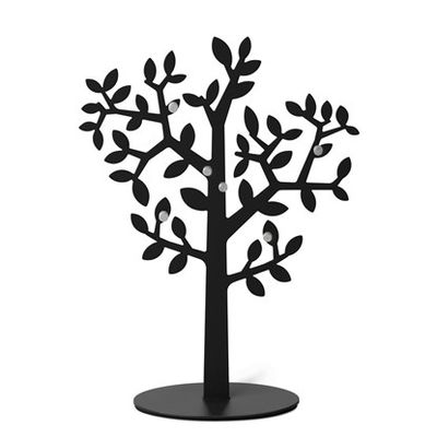 Porta Retrato e Porta Jóias Acessórios Mini Laurel Preto Umbra