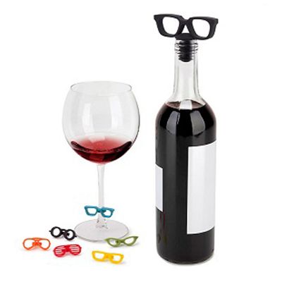 Kit Marca Taça com Tampa Glasses 7 Peças Umbra