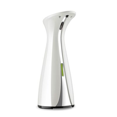 Porta Detergente Otto com Sensor Automático Branco e Cromado Umbra