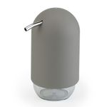 Porta-Sabonete-Liquido-Umbra-Touch-Cinza