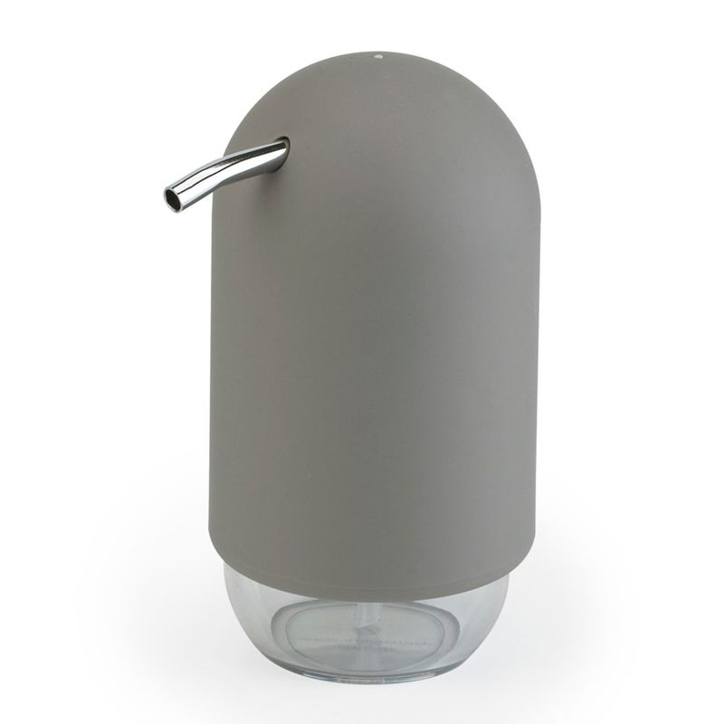 Porta-Sabonete-Liquido-Umbra-Touch-Cinza