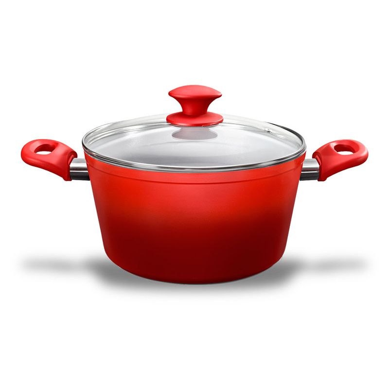 CACAROLA-CERAMIC-LIFE-4.5---24-X-13-CM-VERMELHA-BRINOX