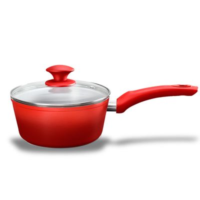 Panela Ceramic Life 4.5 1 Litro 16 cm Colour Vermelha Brinox