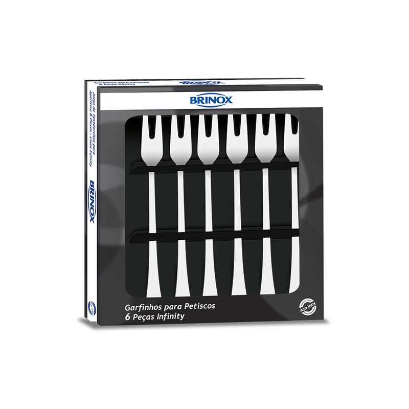 GARFINHO-PARA-PETISCO-INFINITY-12-CM-6-PECAS-BRINOX