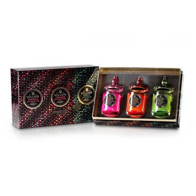 Kit Velas Mini Coleção Maison Holiday 3 Copos com Tampas 25 Horas Voluspa