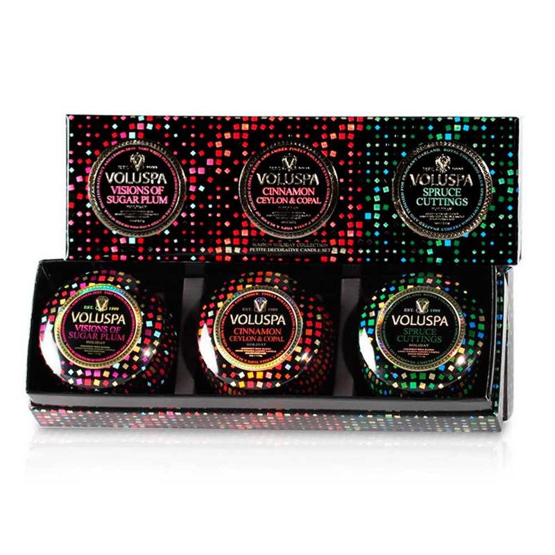 Kit-Mini-Latas-Maison-Holiday-Voluspa