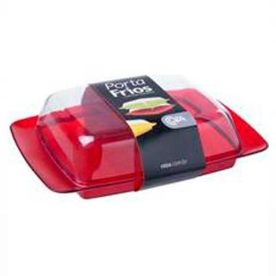 Porta Frios Retrô Vermelho Coza