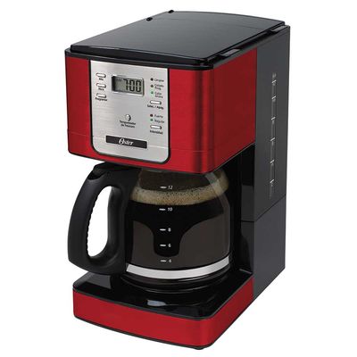 Cafeteira Programável Flavor 1,5 Litro Jarra de Vidro 127v Vermelho Oster