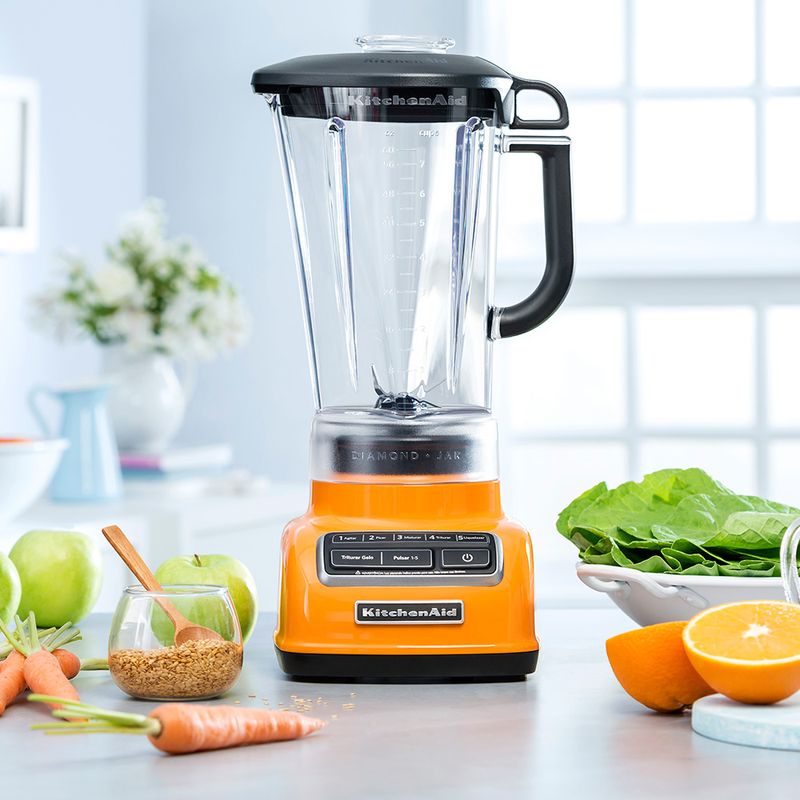 Kitchenaid liquidificador diamond tangerine kitchenaid