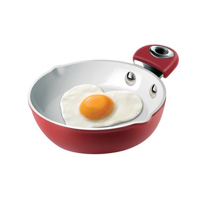 Frigideira Egg Pan Ceramic Ok Line Aeternum 16 cm Vermelho Bialetti