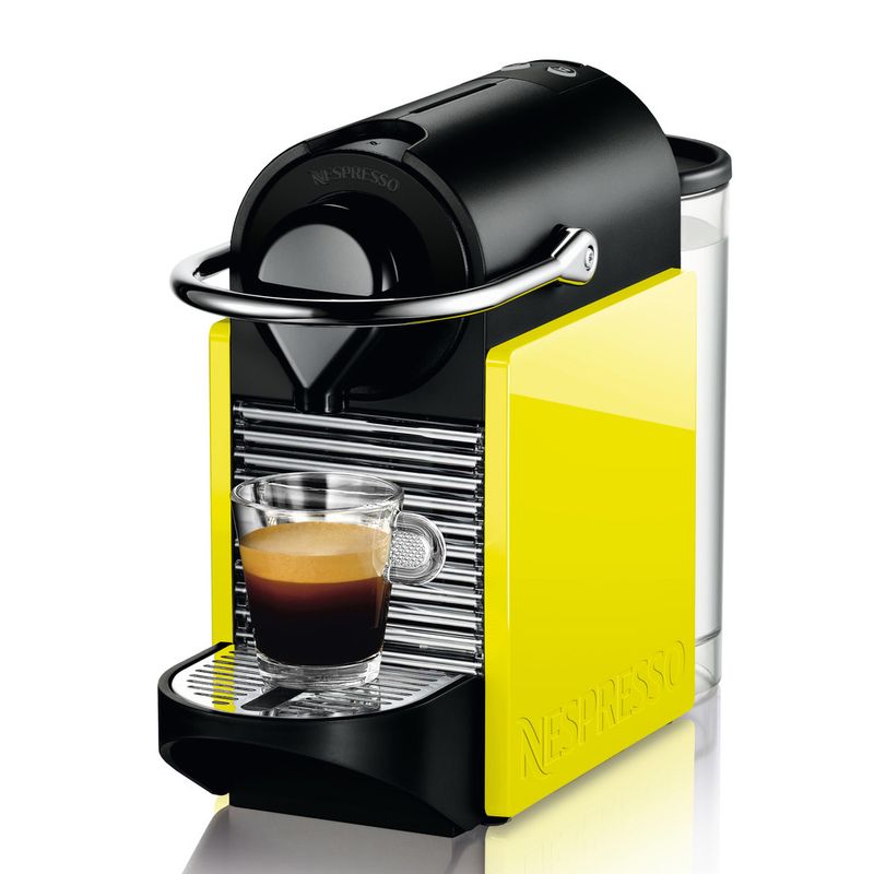 CAFETEIRA-PIXIE-CLIPS-BLACK-E-VERDE-NEON-110V-NESPRESSO