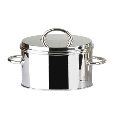 Balde Térmico para Sorvete Diâmetro 19 cm Altura 14 cm Capacidade 1,3 Litros St James