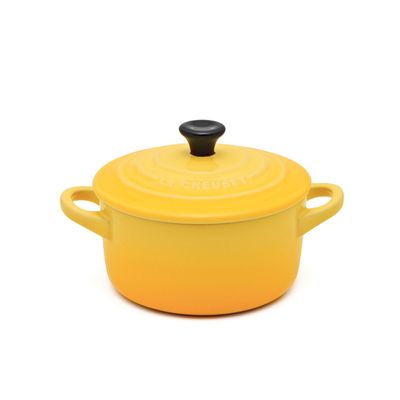 Mini Cocotte Cerâmica Amarelo Dijon Le Creuset