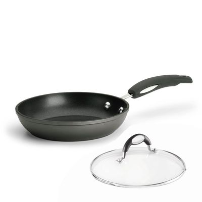 Stir-Fry Pan com Tampa Leonardo Perfecta 28 cm Cinza Bialetti