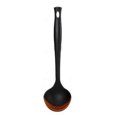 Concha Revolution Nylon Silicone Premium Bicolor Laranja e Preto Black Onix Le Creuset