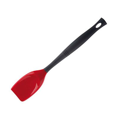 Colher Grande Revolution Profissional Silicone Premium Bicolor Vermelho e Preto Black Onix Le Creuset