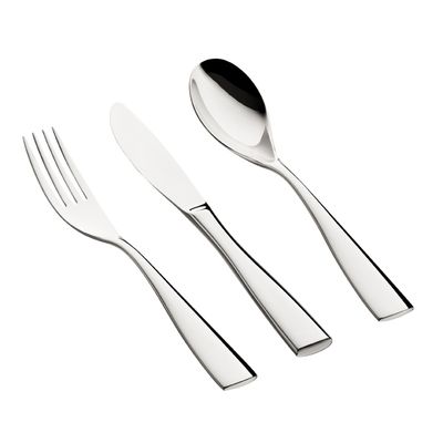 Faqueiro Aço Inox com Estojo Delight 130 Peças St James