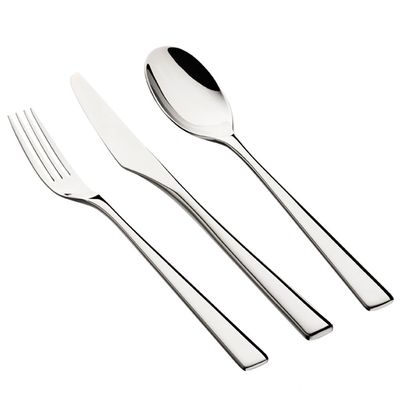 Faqueiro Aço Inox com Estojo Silhouette 130 Peças St James