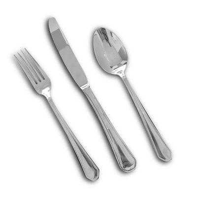 Faqueiro Sidney Aço Inox 130 Peças Wolff