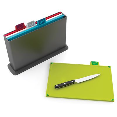 Conjunto de Tabuas e Estojo Grafite Index 4 Peças Joseph Joseph
