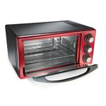 FORNO-ELETRICO-COMPACTO-VERMELHO-OSTER-aberto