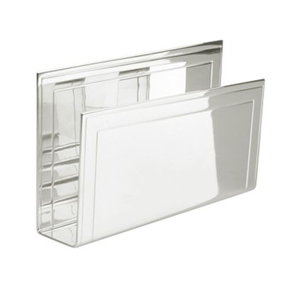 Porta Guardanapo Retangular com Friso 15X9 cm St James
