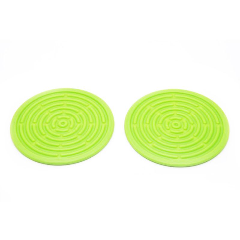 Suporte-Mini-Le-Creuset-de-Silicone-Conjunto-de-2-Kiwi