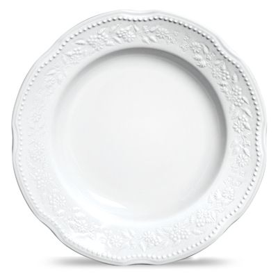 Sousplat Mozart Porcelana Branco Verbano