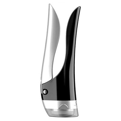 Espremedor de Alho 19 cm Preto Savora