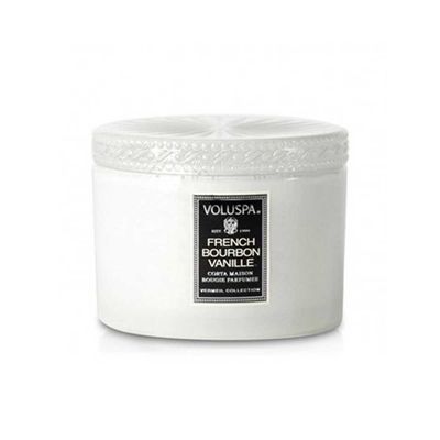 Vela French Bourbon Pote Vidro 60 Horas Voluspa