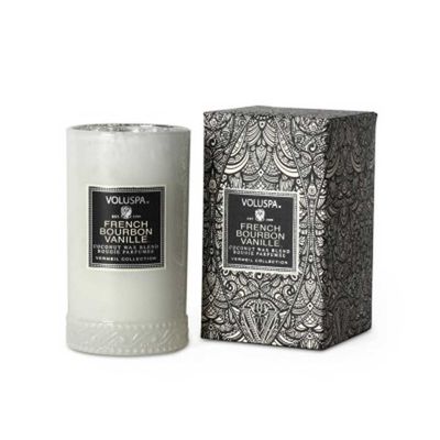 Vela French Boubon Vanille Copo 50 Horas Voluspa