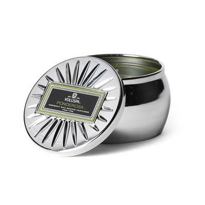 Mini Vela Ponderosa Coleção Vermeil Lata 25 Horas Voluspa