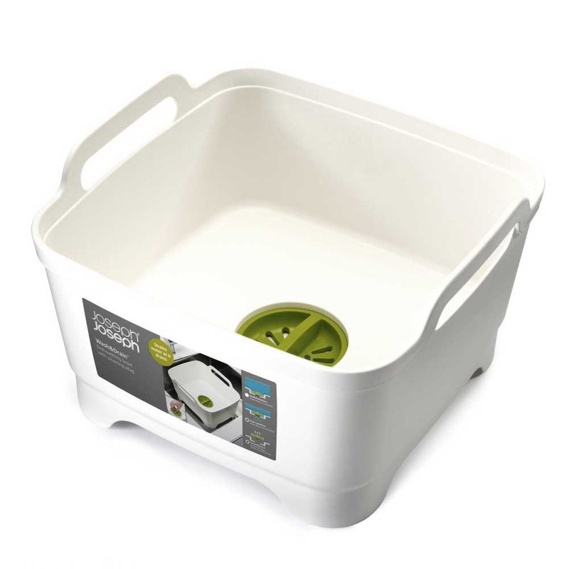 Caixa-Joseph-Joseph-para-Pia-com-Dreno-Branco-Verde