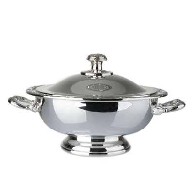 Sopeira com Cordão Perola Diâmetro 26,5 cm Altura 12 cm Capacidade 2,8 Litros St James