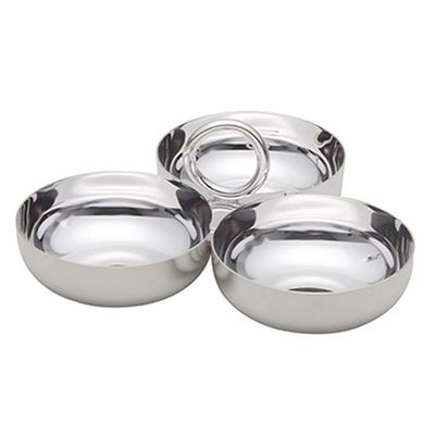 Triplo Bowl para Aperitivos Vertigo Grande Christofle